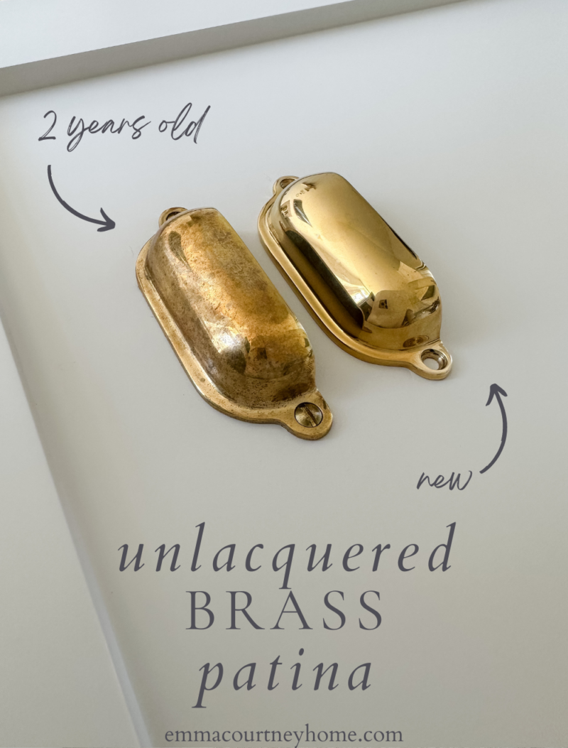 Unlacquered Brass Hardware Emma Courtney Home